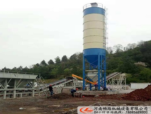 南阳WBZ500稳定土拌合站